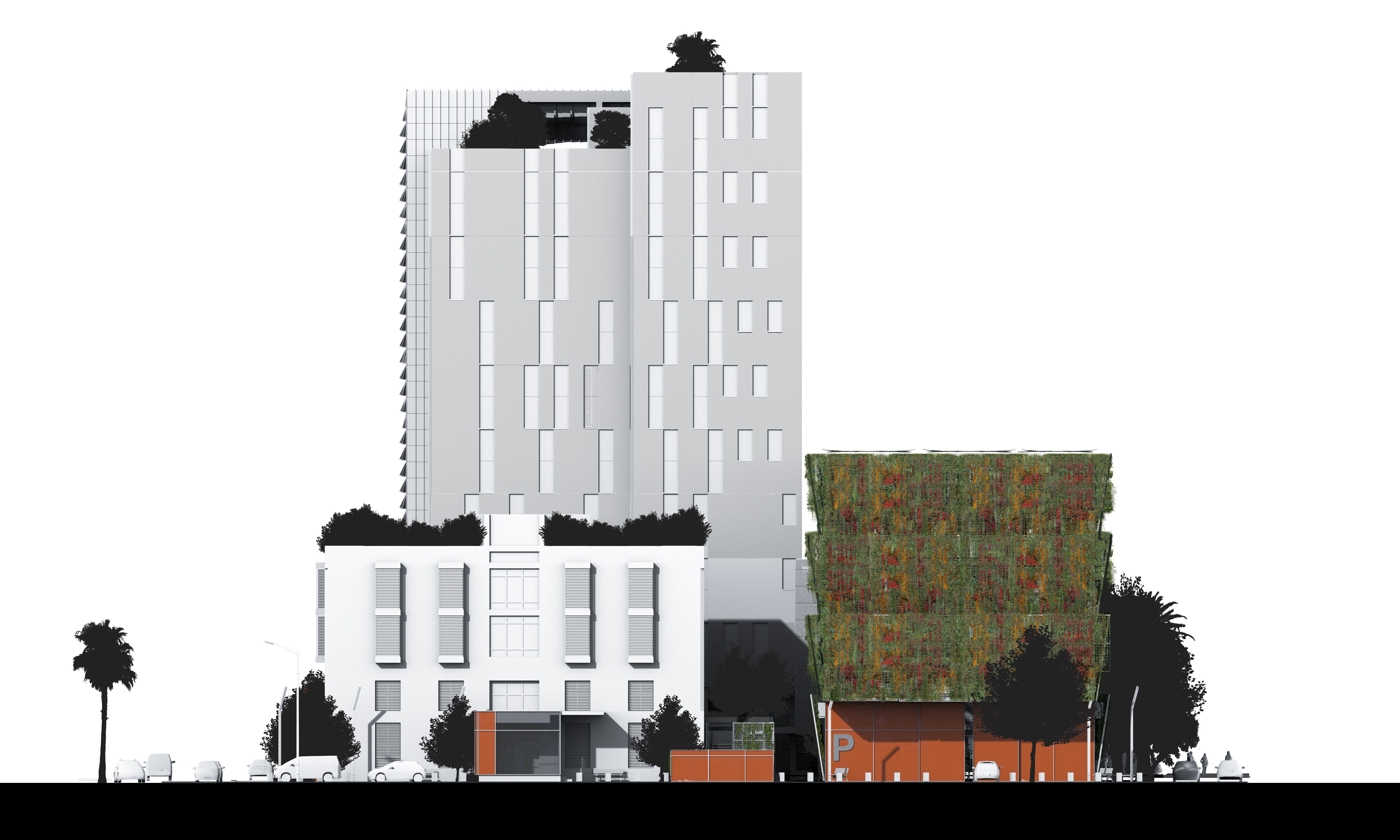 Parking Skin & Interstitial Garden